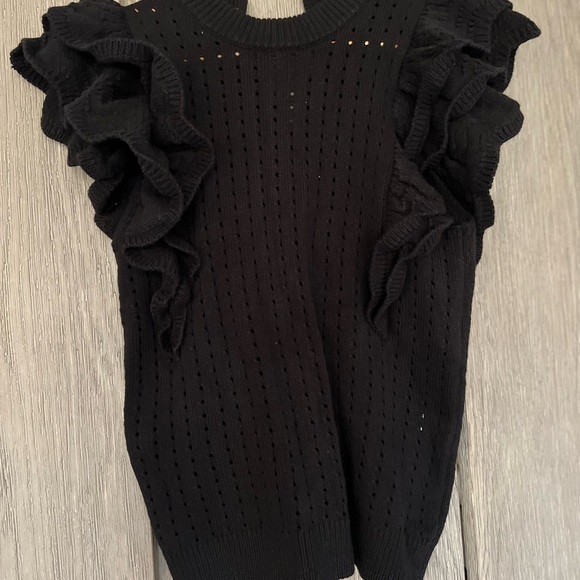 Who What Wear Black Button Down Shirt - Picture 2 of 2